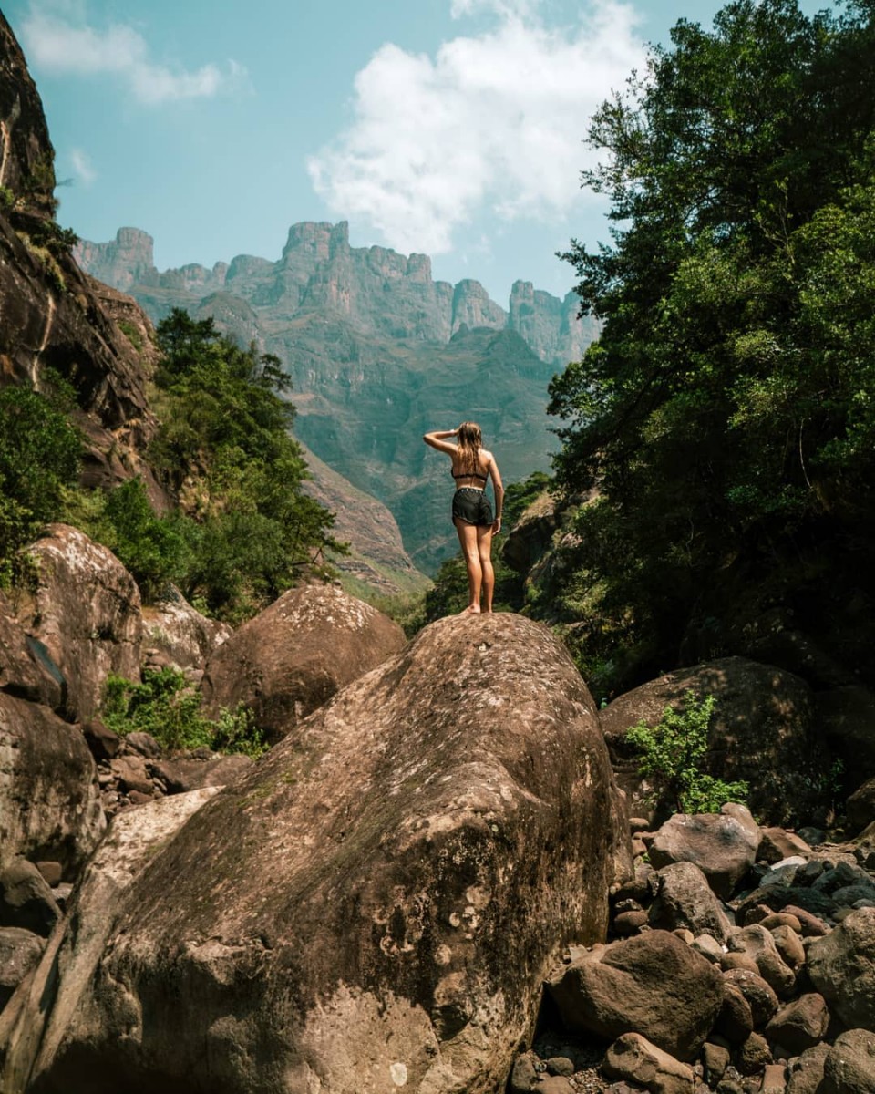 Tugela Gorge Chain Ladder Hike